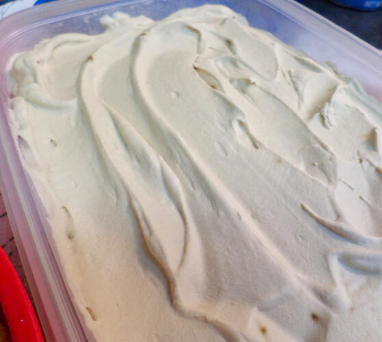Homemade Coffee Ice Creamd