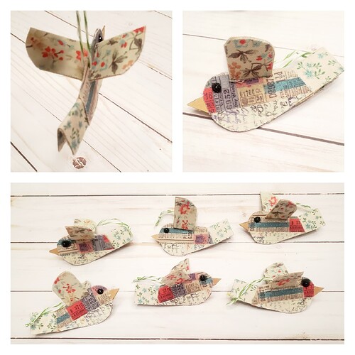 25 bird ornaments