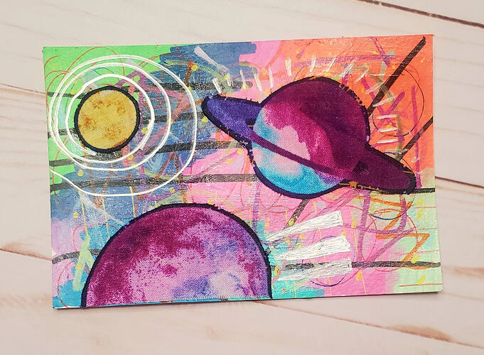 Space Fabric Card