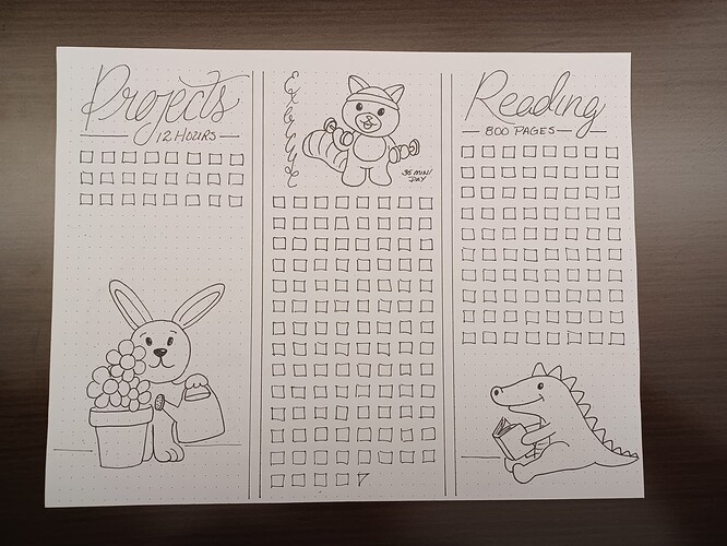 July Goals Leslie