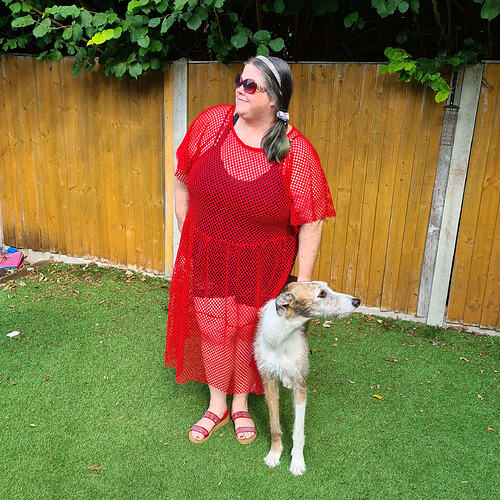 Red Devil with Devil pup!