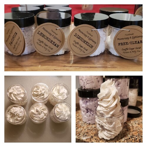 25 whipped sugar scrubs