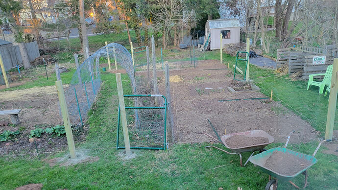 Garden 2026 Fence Build 2