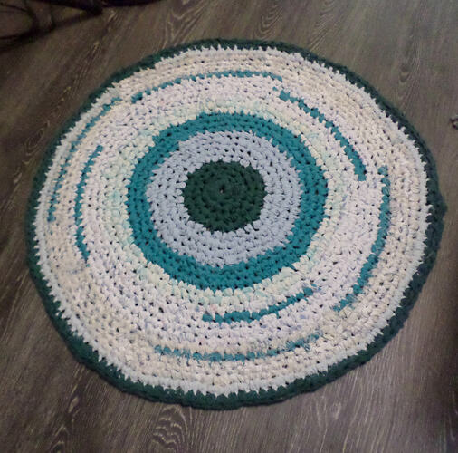 Bathroom Crochet Fabric Rugf