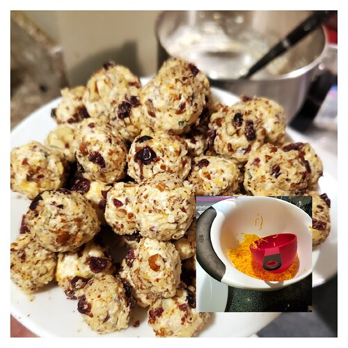 25 mini cheese balls