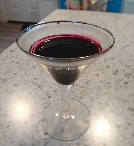 Wild Grape Wine - Glass