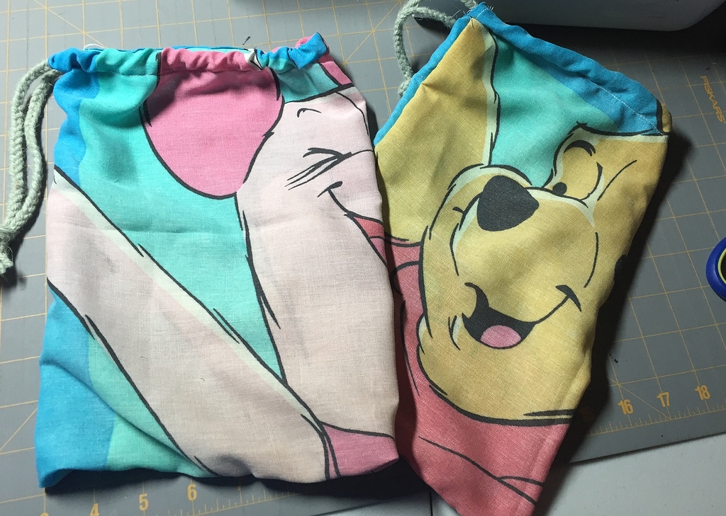 Shoe Bags from a Pillowcase Completed Projects the Lettuce Craft Forums