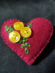 Button heart