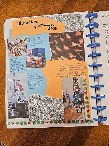 Year Compass "The Past Year" November & December 2025