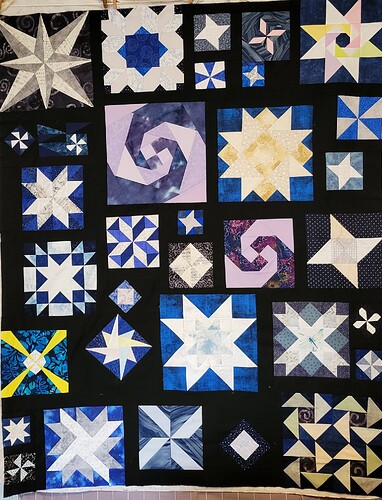 Star Quilt Flimsy