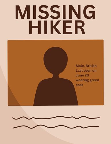 Missing Hiker