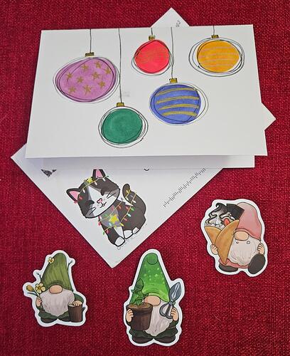 Christmas Card Swap - Geekgirl
