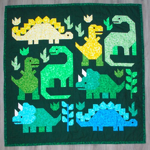 Dino Baby Quilt