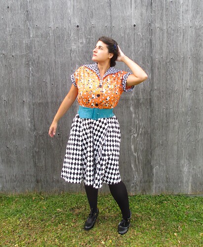50s Halloween Outfit Front 3 Edit