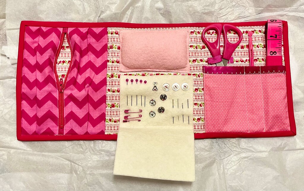 Dangerously Pink Sewing Kit Completed Projects the Lettuce Craft Forums