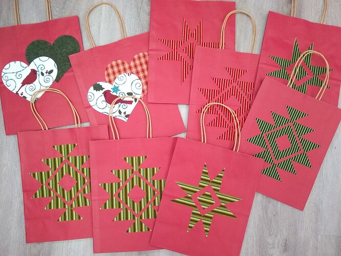 Gift Bags Red