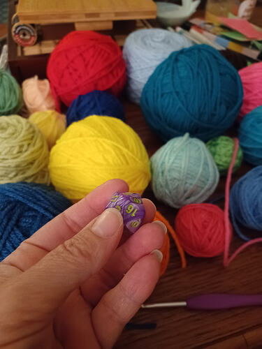 Roll for Granny Square