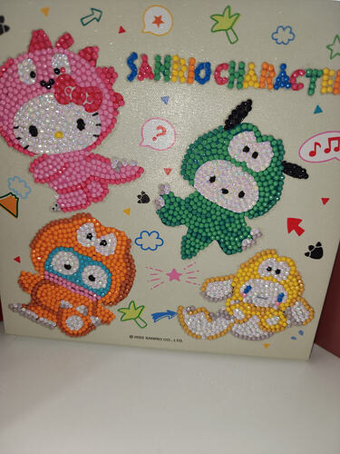 Sanrio diamond painting