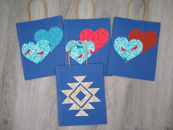 Gift Bags Blue