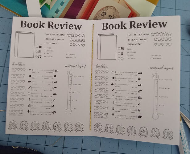 Book It Challenge Zine 4