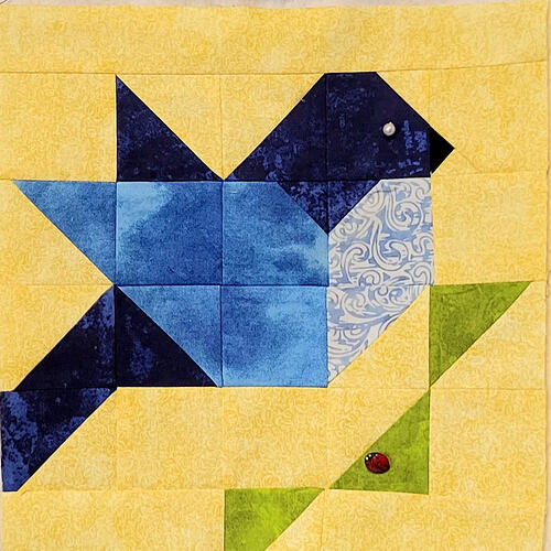 Blue Bird Block