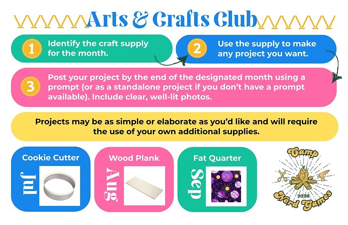 2026 Arts and Crafts Club