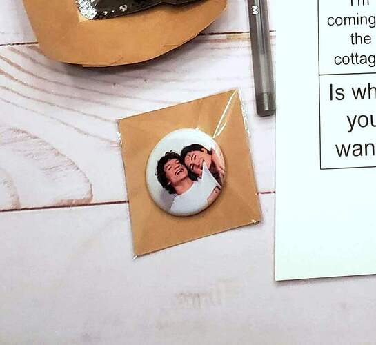 Buttons Packaged