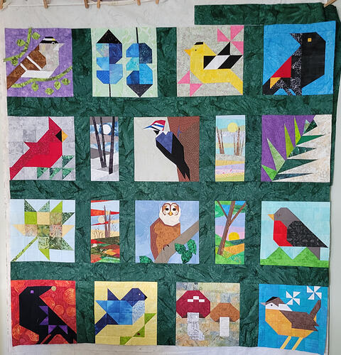 Jane's Quilt rough