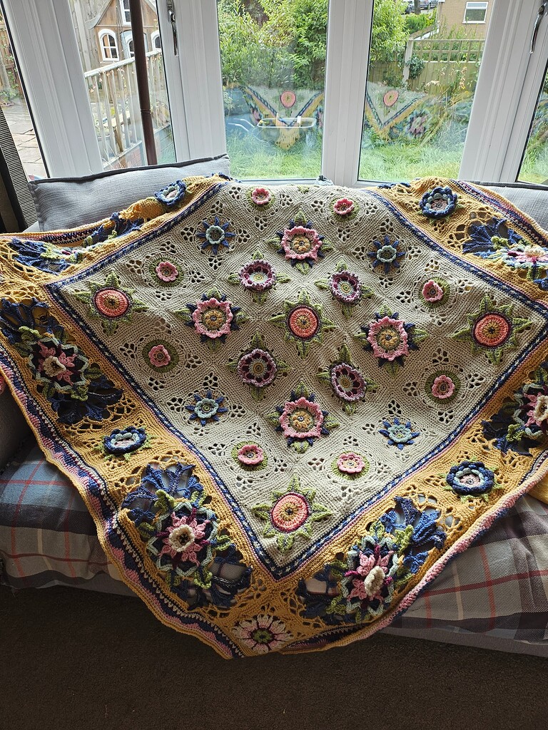 Fruit Garden Blanket Completed Projects the Lettuce Craft Forums