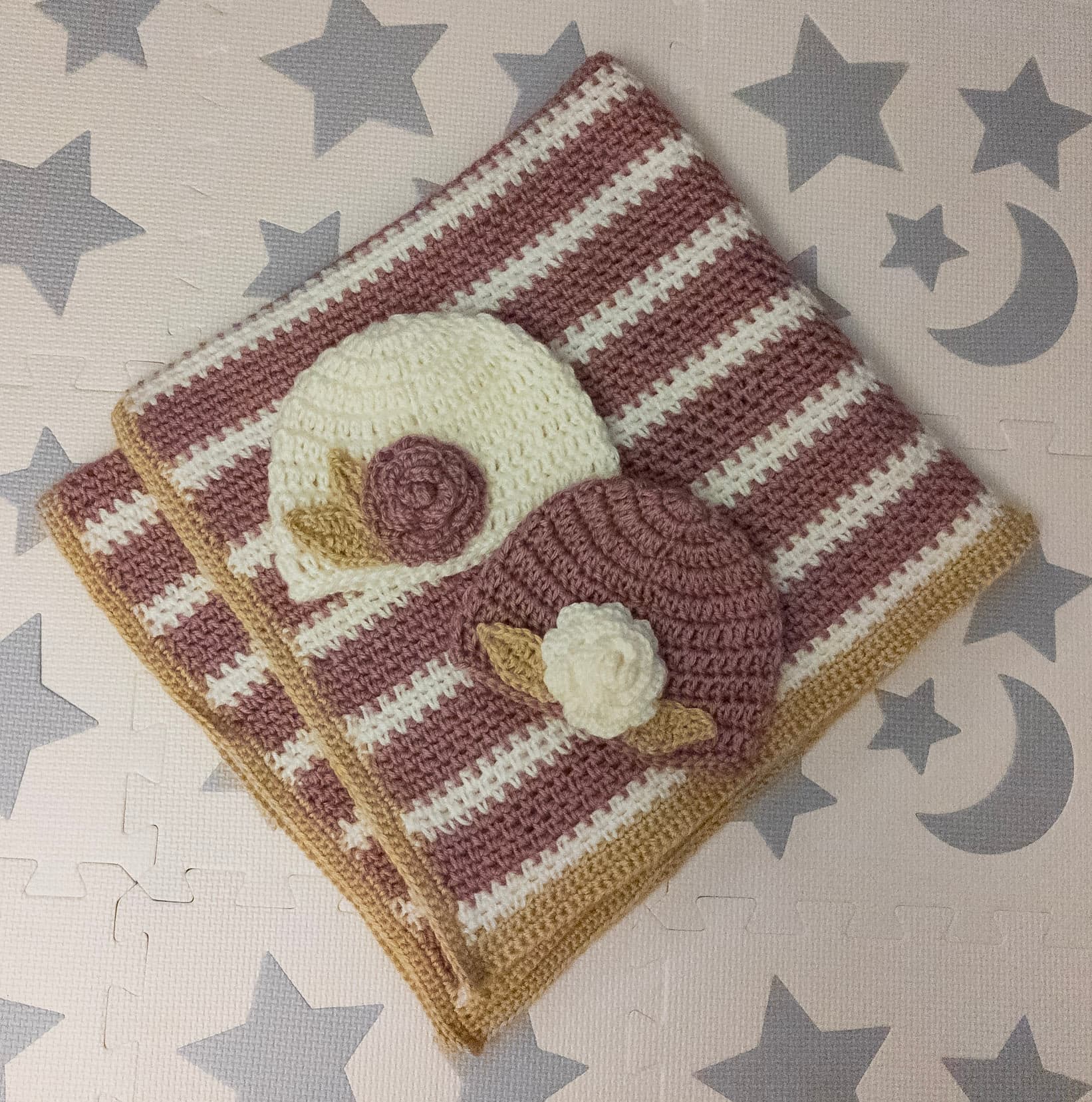 Boho baby blanket set Completed Projects the Lettuce Craft Forums